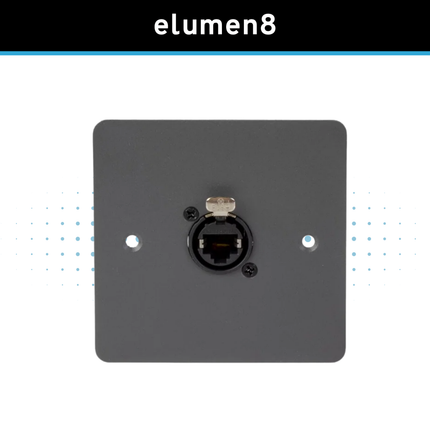 Elumen8 Cygnus WP2 Ethernet Wall Plate