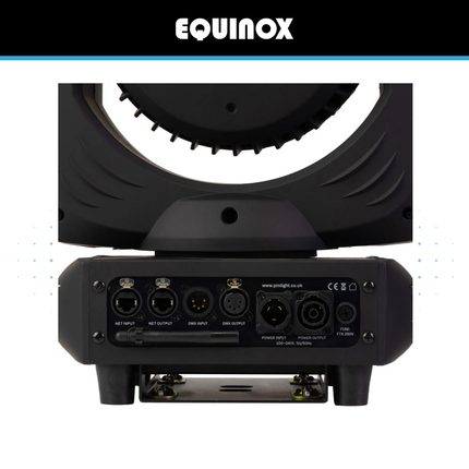 Equinox Fusion 260ZP Zoom Wash LED Moving Head