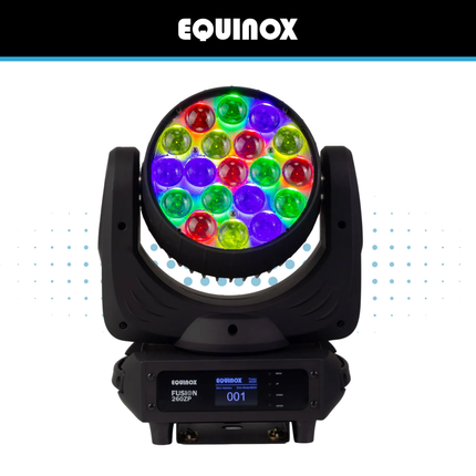 Equinox Fusion 260ZP Zoom Wash LED Moving Head