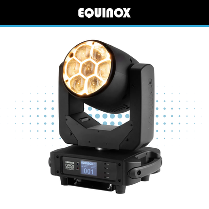Equinox Fusion 300FXP Zoom Wash LED Moving Head