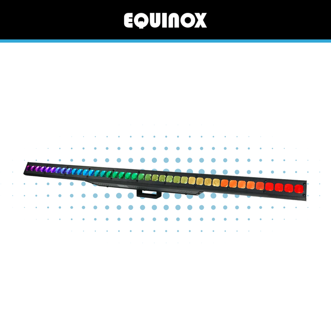 Equinox PIXELpoint 40 x 3W RGB LED Pixel Mapping Batten