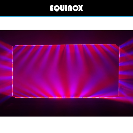 Equinox PIXELpoint 40 x 3W RGB LED Pixel Mapping Batten
