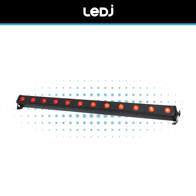 LEDJ Slimline 12Q5 RGBA/RGBW LED Batten Wash Light