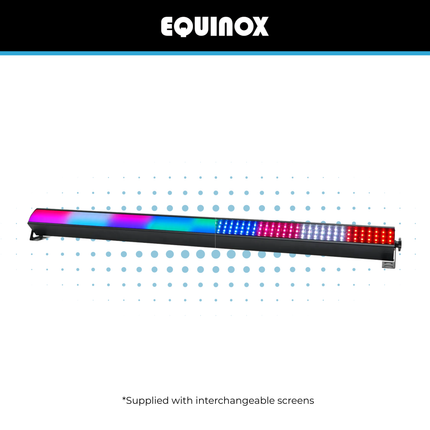 Equinox SpectraPix 224 RGB LED Batten Black or White