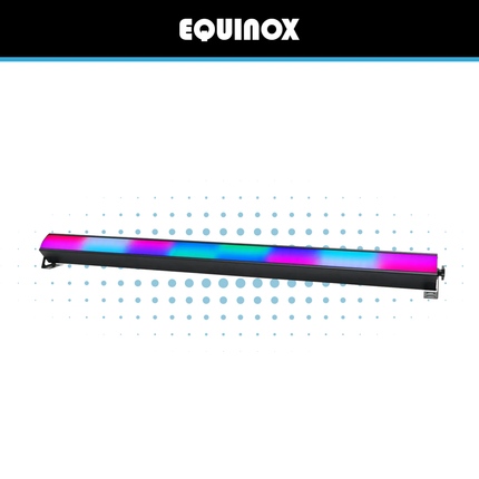 Equinox SpectraPix 224 RGB LED Batten Black or White