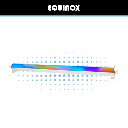 Equinox SpectraPix 224 RGB LED Batten Black or White