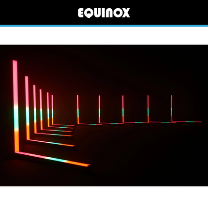 Equinox SpectraPix 224 RGB LED Batten Black or White