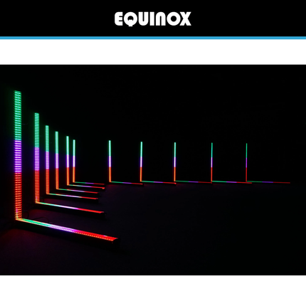 Equinox SpectraPix 224 RGB LED Batten Black or White