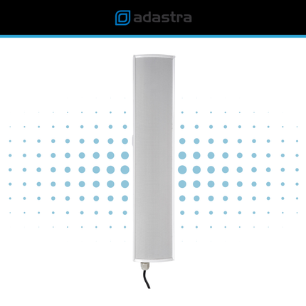 Adastra F40V Outdoor Fire-Rated Column Speaker IP66 EN54-24