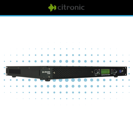 Citronic H1600 Hybrid Class-H Power Amplifier