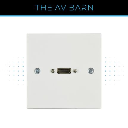 HDMI Wallplate with Female Tail