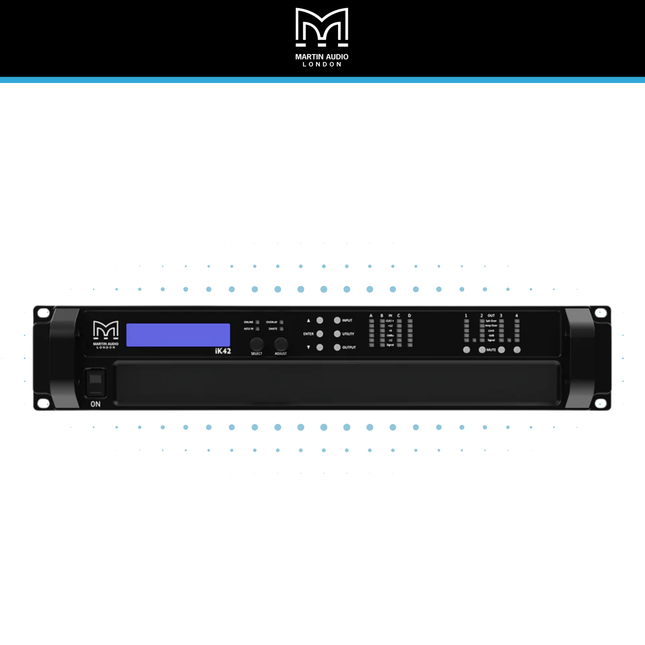 Martin Audio iKON iK42 Dante Power Amplifier