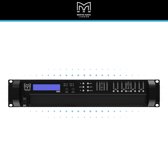 Martin Audio iKON iK81 Dante Power Amplifier