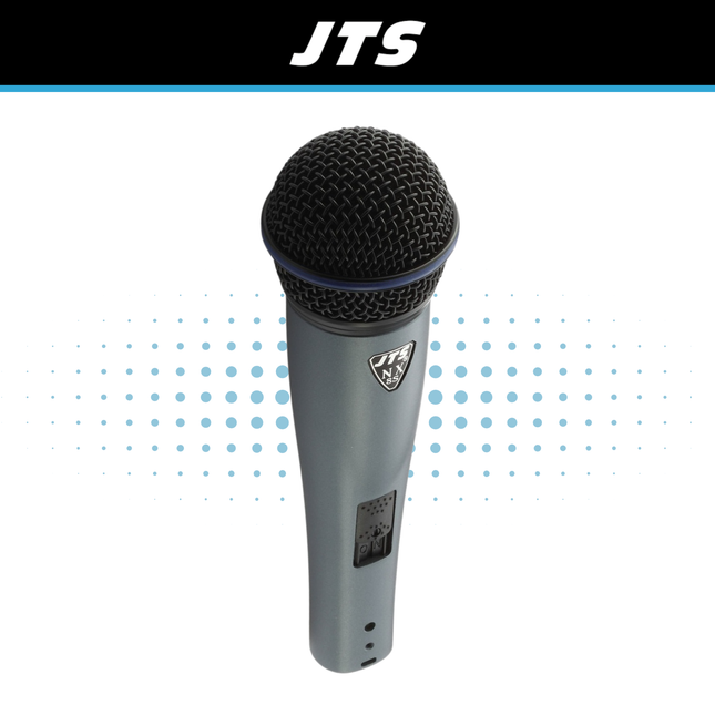 JTS NX-8S Dynamic Vocal Microphone with Switch
