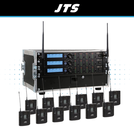 JTS R-4 All Racked Up System (4, 8 or 12 Channel)