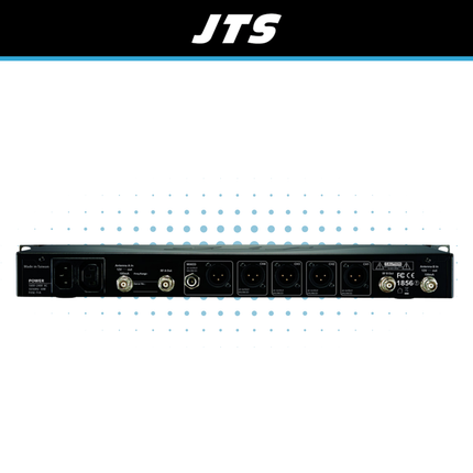 JTS R-4 Wireless Handheld Microphone Kit (4, 8 or 12 Channels)