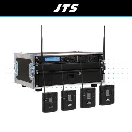 JTS R-4 All Racked Up System (4, 8 or 12 Channel)