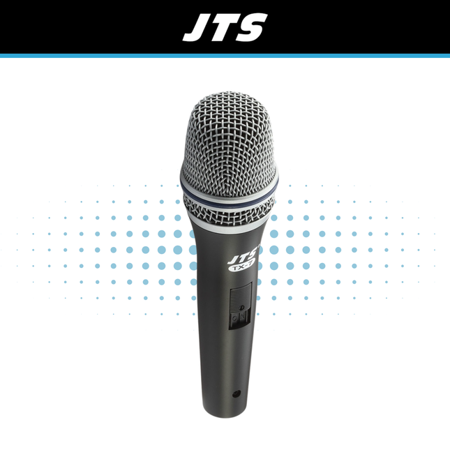 JTS TX-7 Dynamic Vocal Microphone with Switch