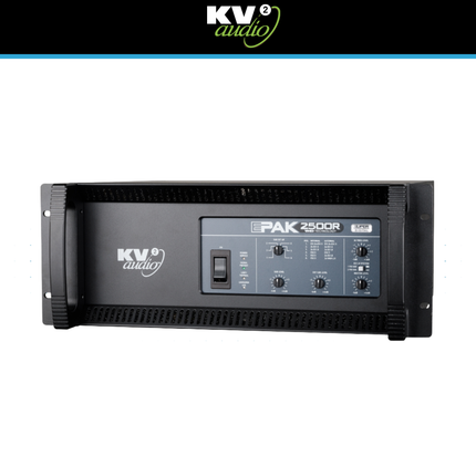 KV2 Audio EPAK2500R Rackmount Amplifier and Control Unit for ES Series