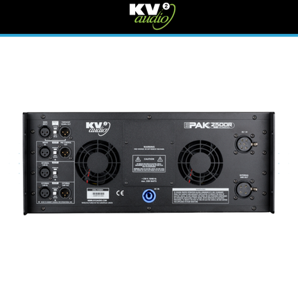 KV2 Audio EPAK2500R Rackmount Amplifier and Control Unit for ES Series