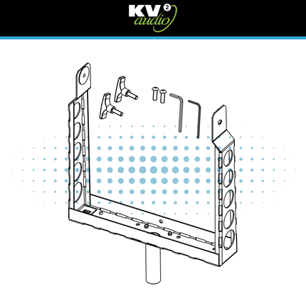 KV2 Audio ES1.0 Vertical Bracket