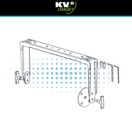 KV2 Audio EX10 Horizontal Bracket