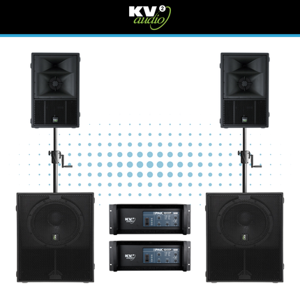 KV2 Audio ES 1.0 & ES 1.8 Speaker Package