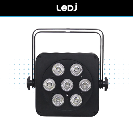 LEDJ Slimline 7Q5 RGBL LED Par Wash Light
