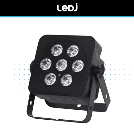 LEDJ Slimline 7Q5 RGBW LED Par Wash Light