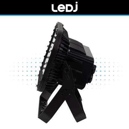 LEDJ Spectra Flood 18HEX10PRO RGBWAUV LED Exterior Wash Panel