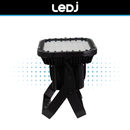LEDJ Spectra Flood 18HEX10PRO RGBWAUV LED Exterior Wash Panel