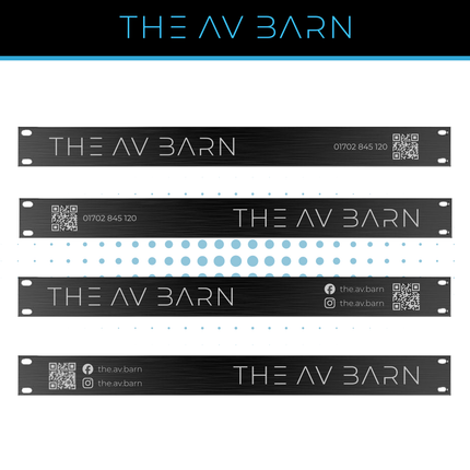 19 Inch Custom Rack Panels - No Minimum Order