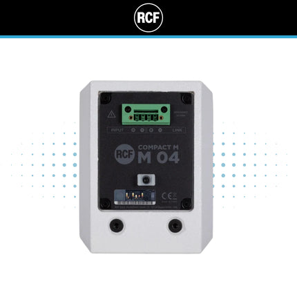 RCF M 04 4" Passive Installation Loudspeaker - Black or White