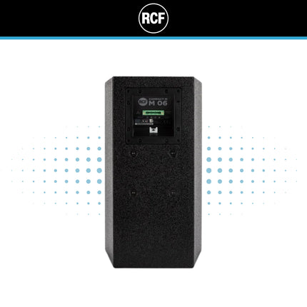 RCF M 06 6" Passive Installation Loudspeaker - Black or White