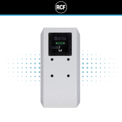 RCF M 06 6" Passive Installation Loudspeaker - Black or White