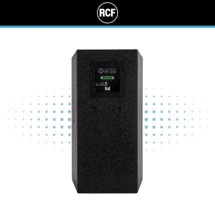 RCF M 08 8" Passive Installation Loudspeaker - Black or White