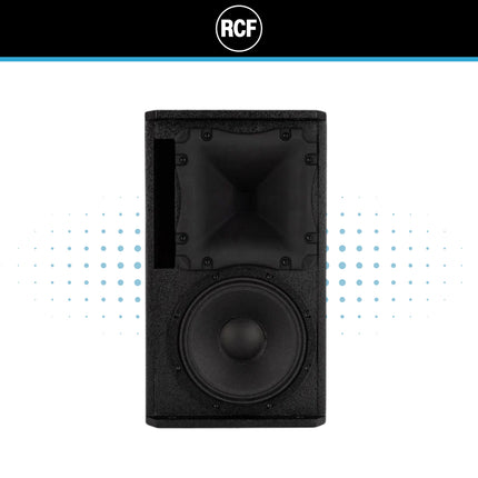 RCF M 08 8" Passive Installation Loudspeaker - Black or White