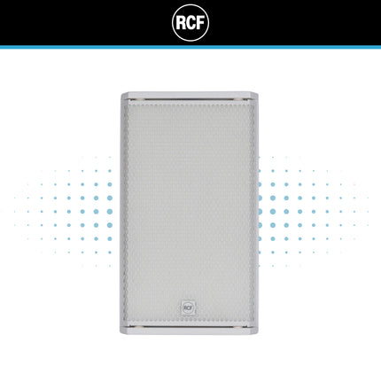 RCF M 08 8" Passive Installation Loudspeaker - Black or White