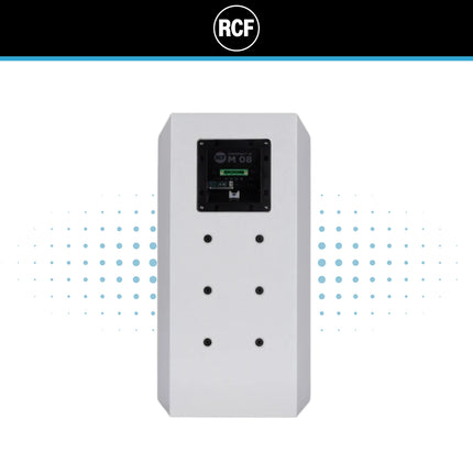RCF M 08 8" Passive Installation Loudspeaker - Black or White