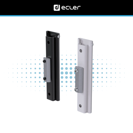 Ecler MIA-81 Compact Column Loudspeaker with Adjustable Wall Bracket