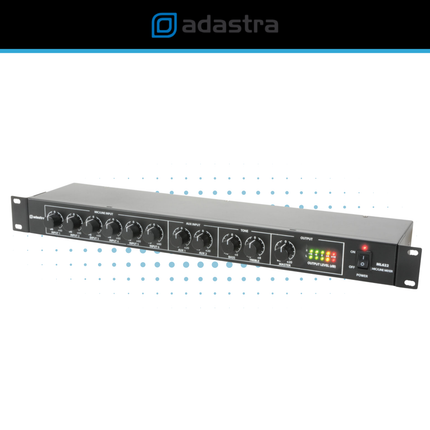 Adastra 1U Mic Line Rack Mixer