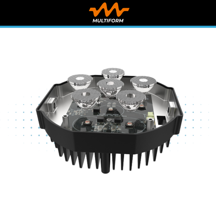 Multiform MULTIPIN 6A-V3 Compact RGBA LED Flat Par