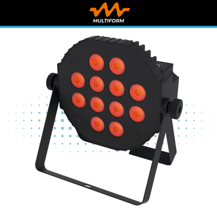 Multiform MULTISPOT-12A-V3 RGBA LED Flat PAR Fixture