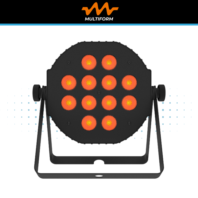 Multiform MULTISPOT-12A-V3 RGBA LED Flat PAR Fixture