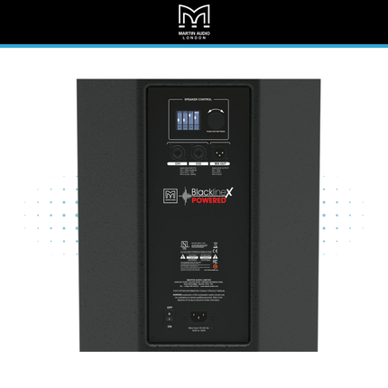 Martin Audio XP12 12-Inch Powered Loudspeaker 1300W