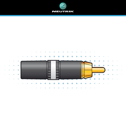 Neutrik® NYS373-2/-9 Professional White Phono Plug