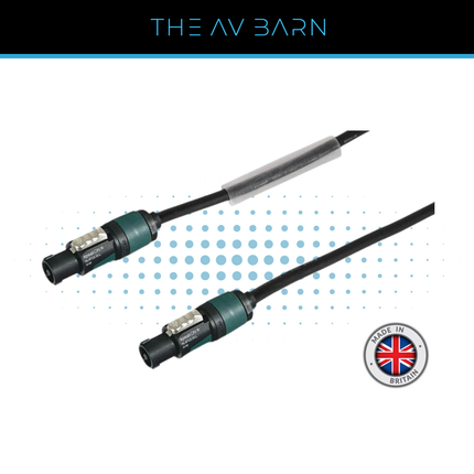 Neutrik NL4 speakON Lead 2 x 2.5mm² – Various Lengths