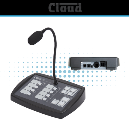 Cloud PM8 8-Zone Digital Paging Microphone