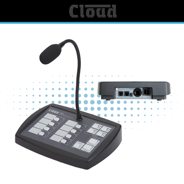 Cloud PM8 8-Zone Digital Paging Microphone