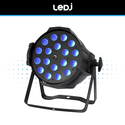 LEDJ Performer Quad 18 x 8W RGBW LED Zoom Wash Light